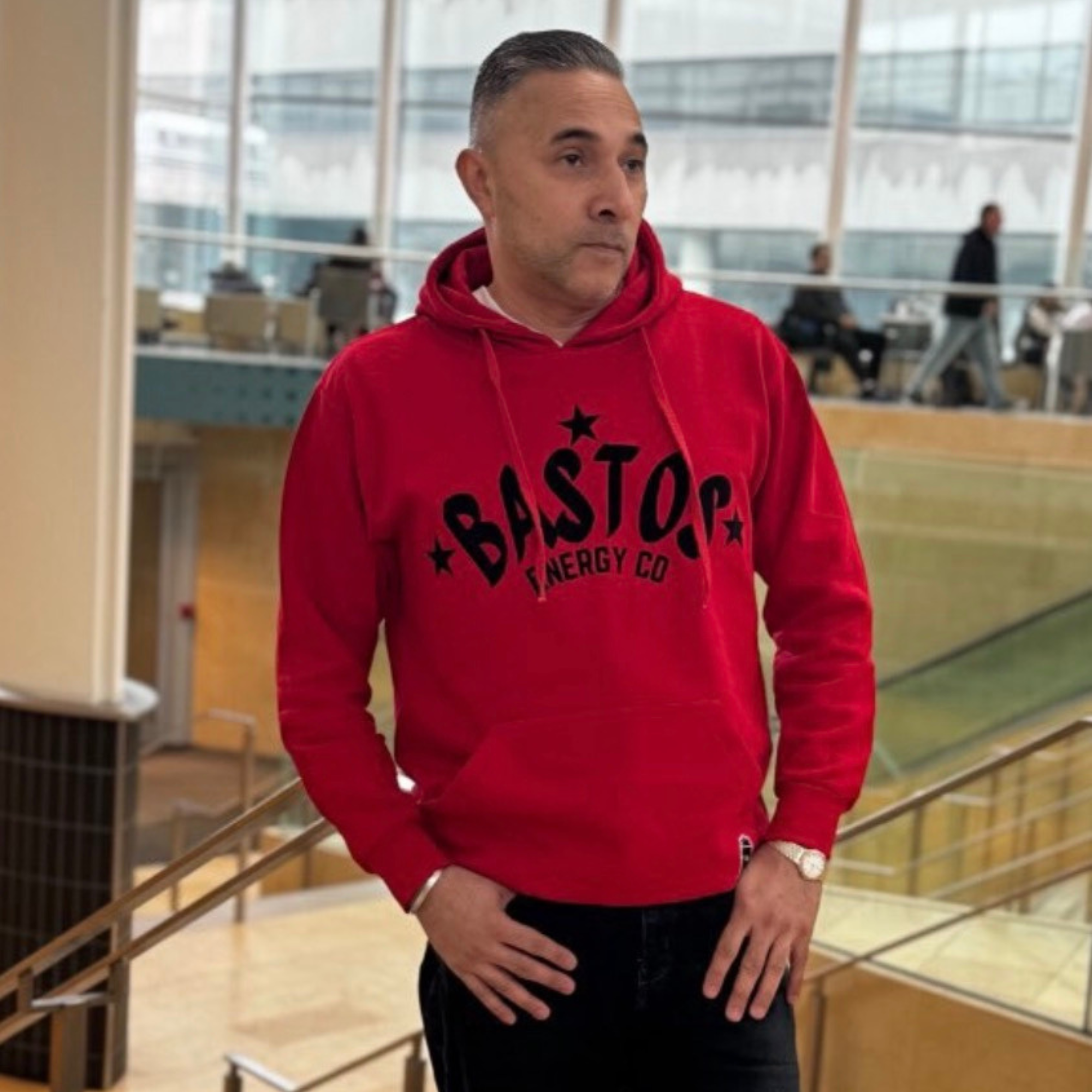 BE Staple Hoodie (Red)