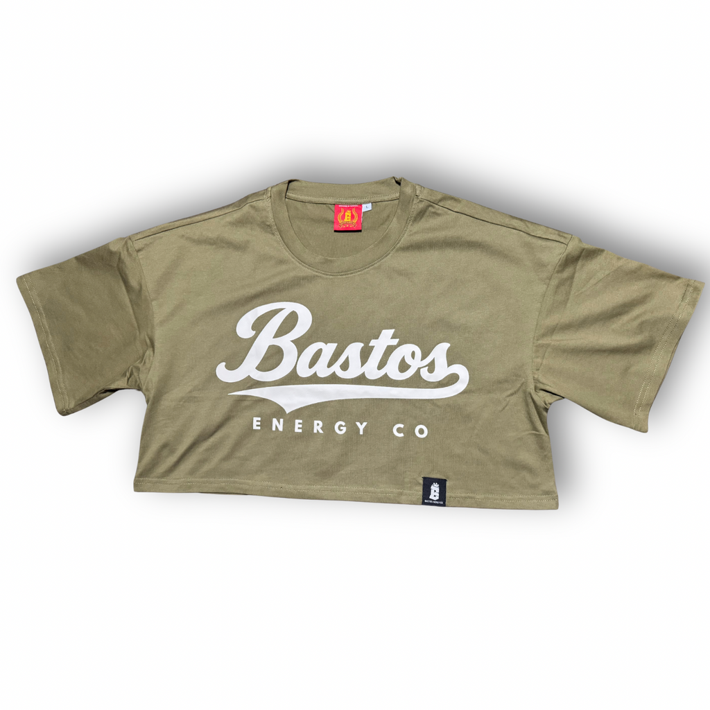 BE Baseball Scrip Crop Tee