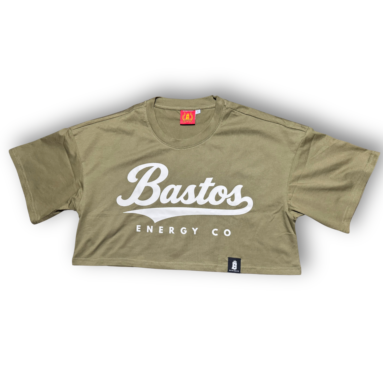 BE Baseball Scrip Crop Tee
