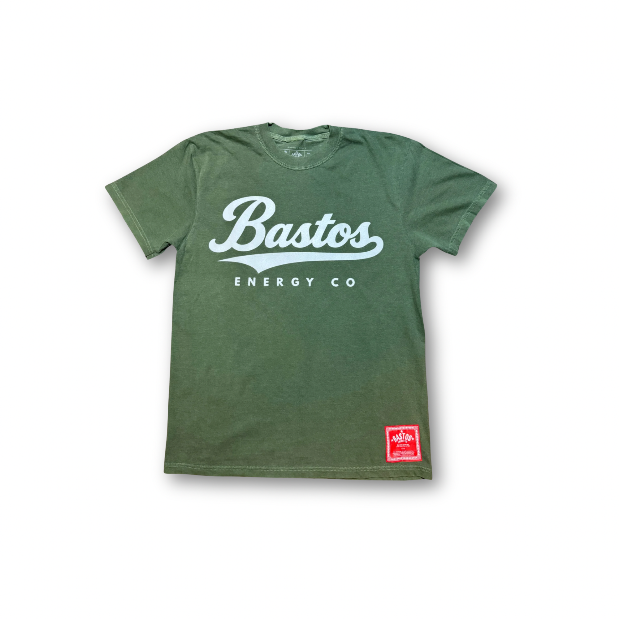 BE Baseball Script Tee (Hemp/White)